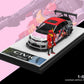 1:64 Honda Civic Explosive Mecha Alloy Car Model With Doll