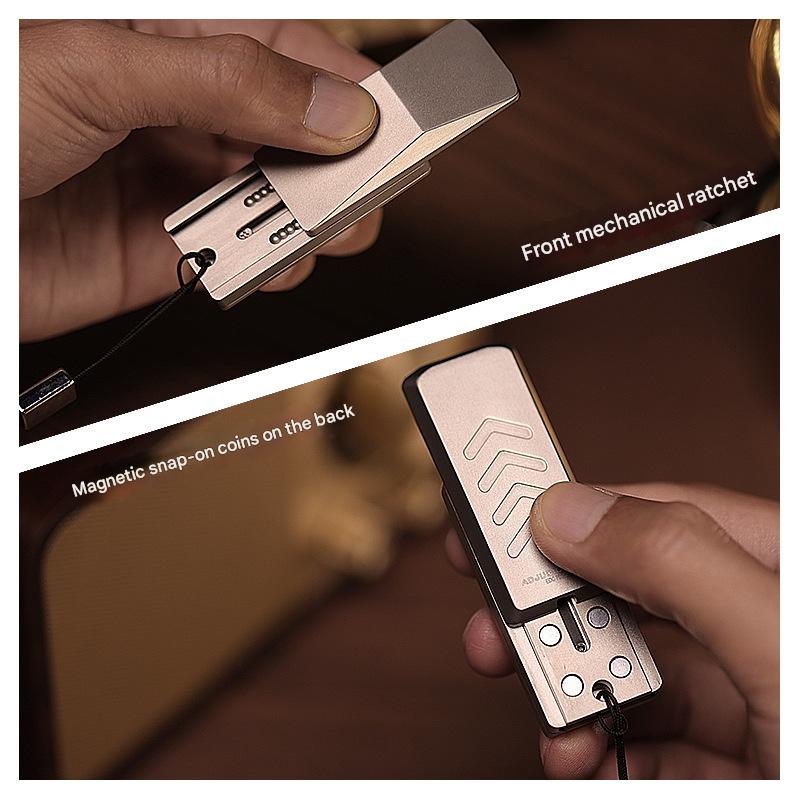 Cyber Truck Double-Sided Magnetic Push Card EDC Toy