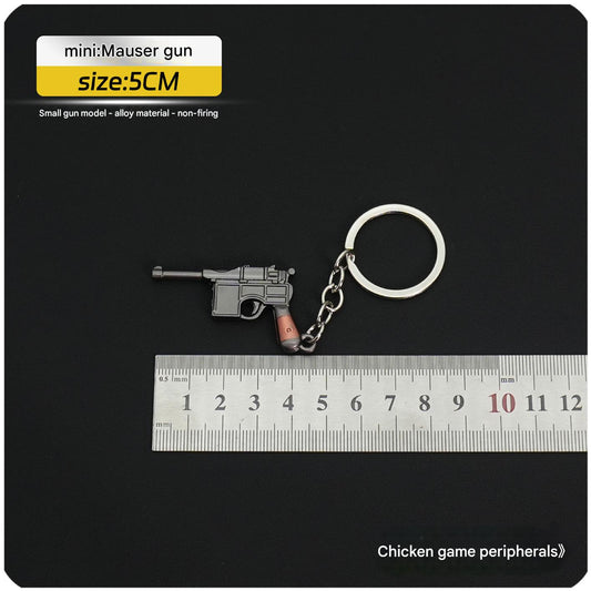 Mini Gun Keychain