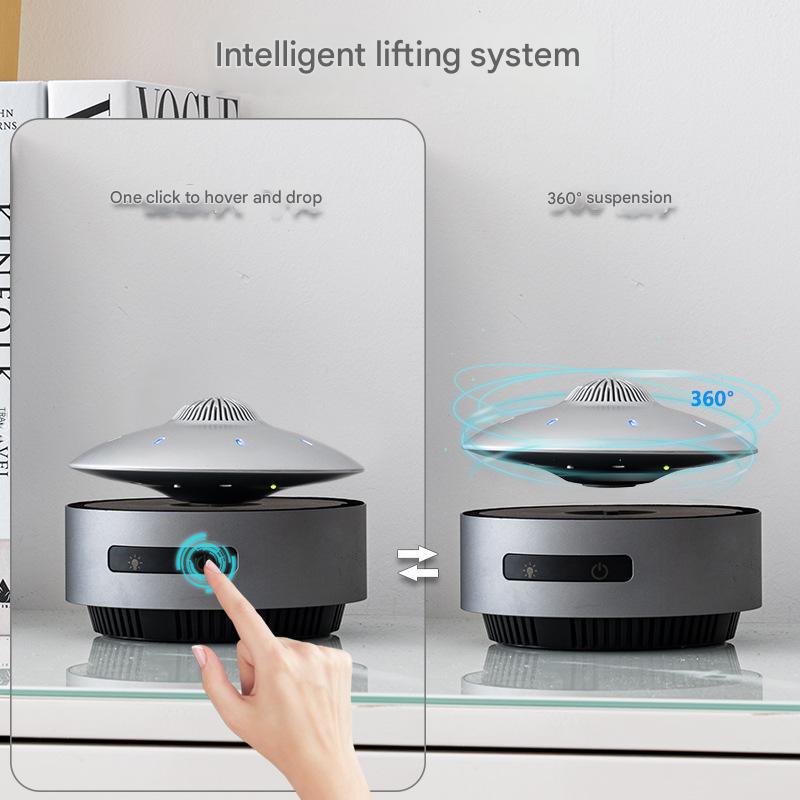 Automatic Lifting Magnetic Levitation Bluetooth Speaker