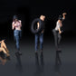 1:64 Happy Female Worker Doll Set