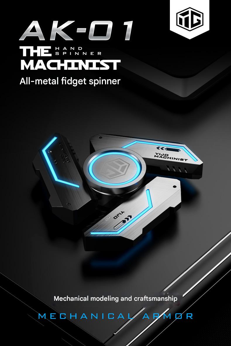 Multifunctional Flagship Luminous Fingertip Gyro Stress Relief Toy