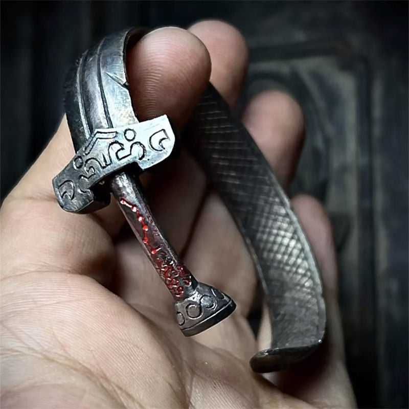 Retro Emperor Sword Open Bracelet