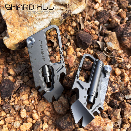 Titanium Alloy Multi-Functional Keychain