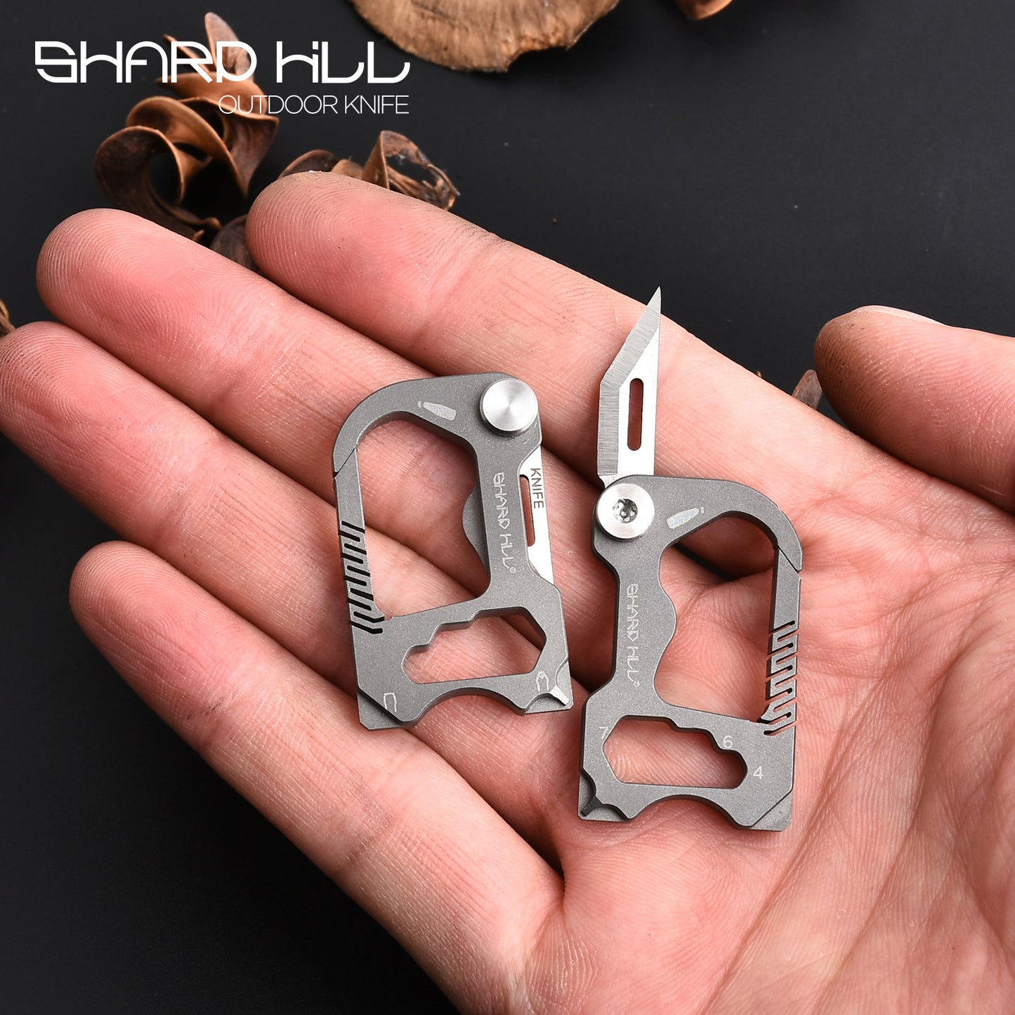 Folding Portable  Pendant Keychain