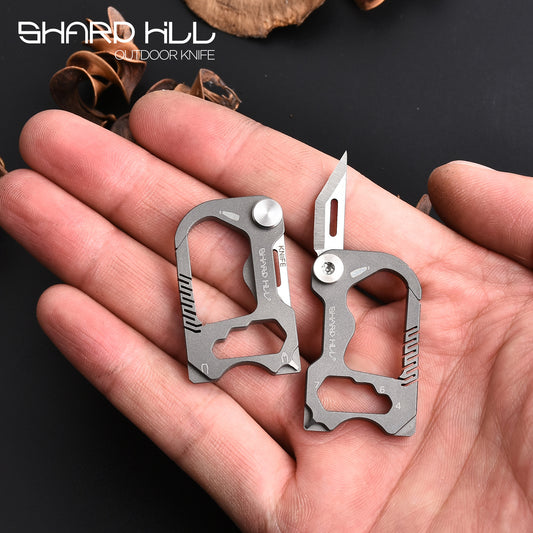 Folding Portable  Pendant Keychain