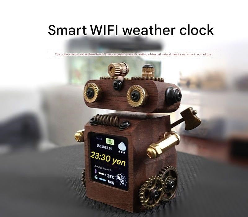 WiFi Desktop Weather Clock Table