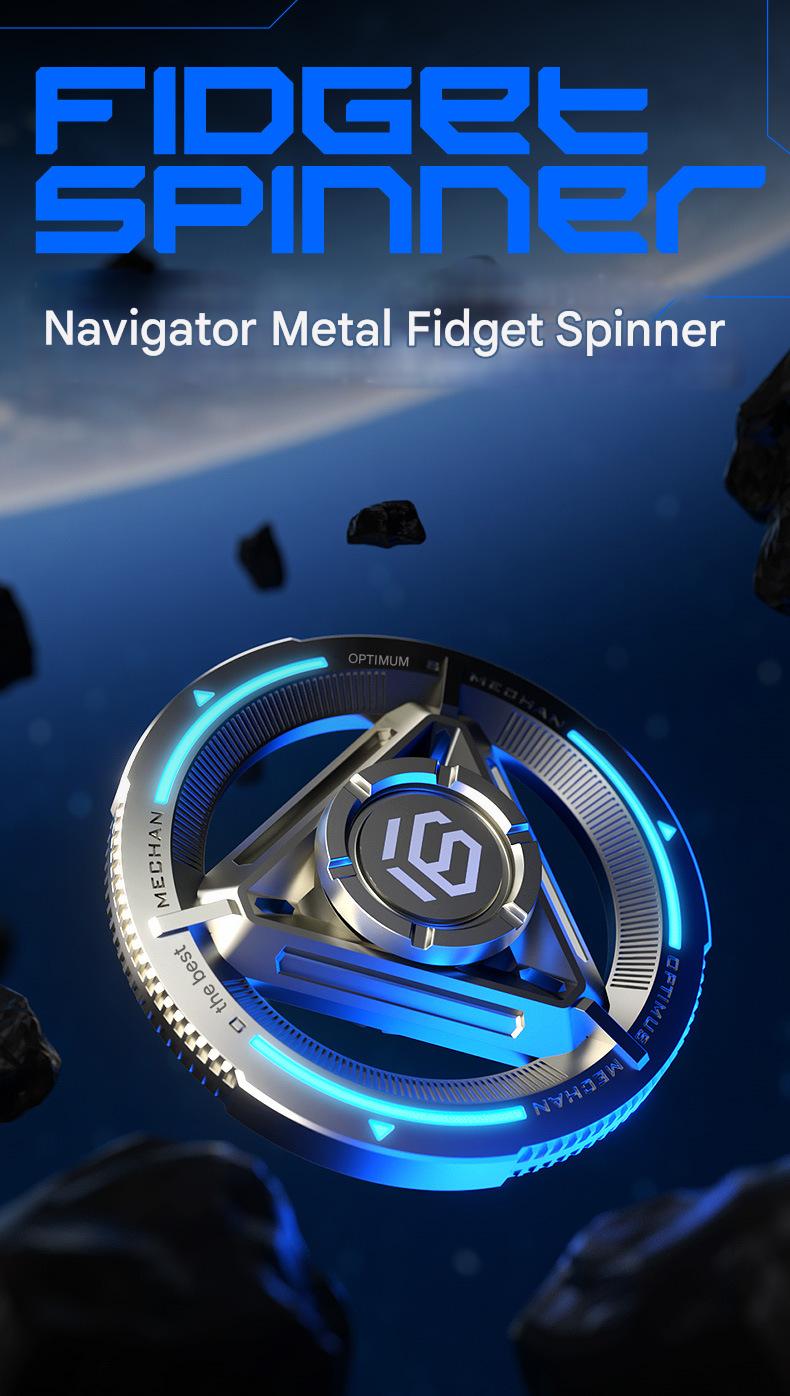 Navigator Glowing Fidget Spinner Toy