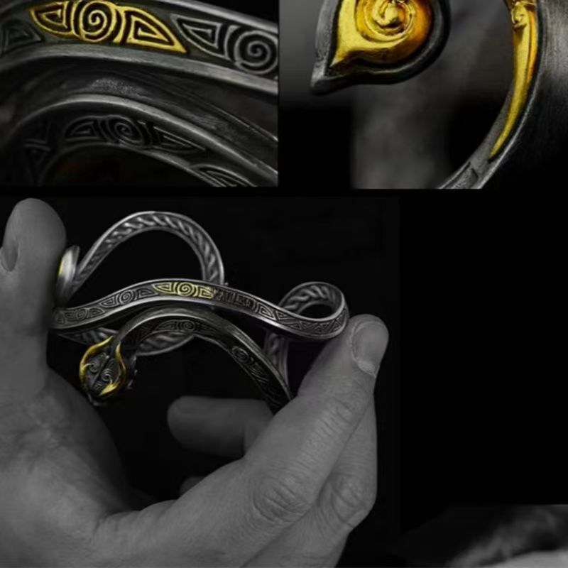 Retro Deng Bo Shan Dragon Bracelet