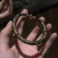 Retro Black Gold Gourmet Semicircle Bracelet