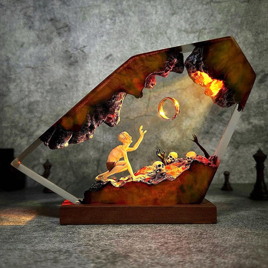 Dark Lord Halloween Power Ring Night Light