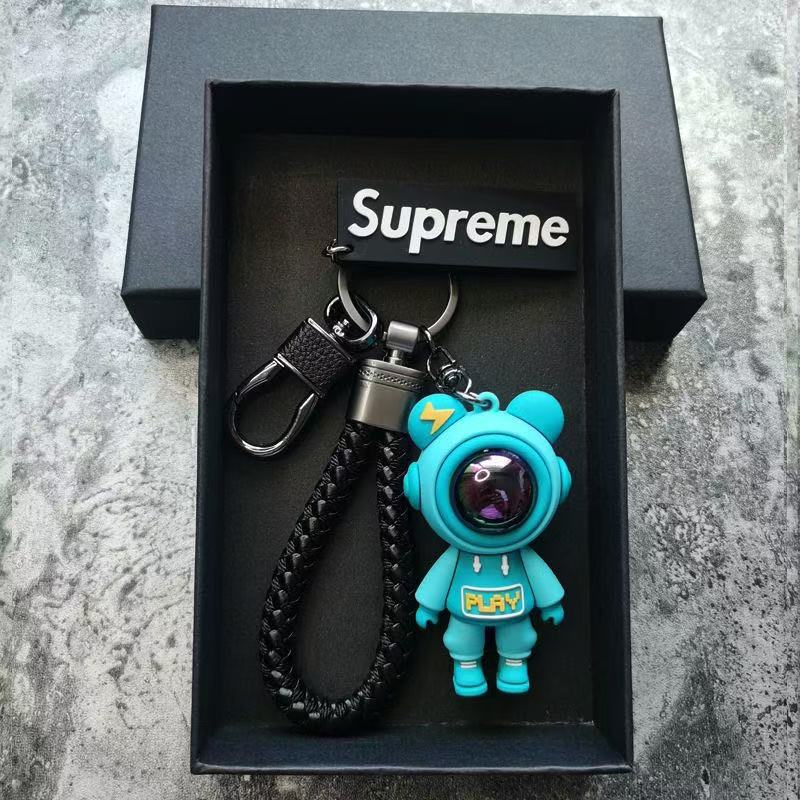 Luxury Astronaut Bear Keychain