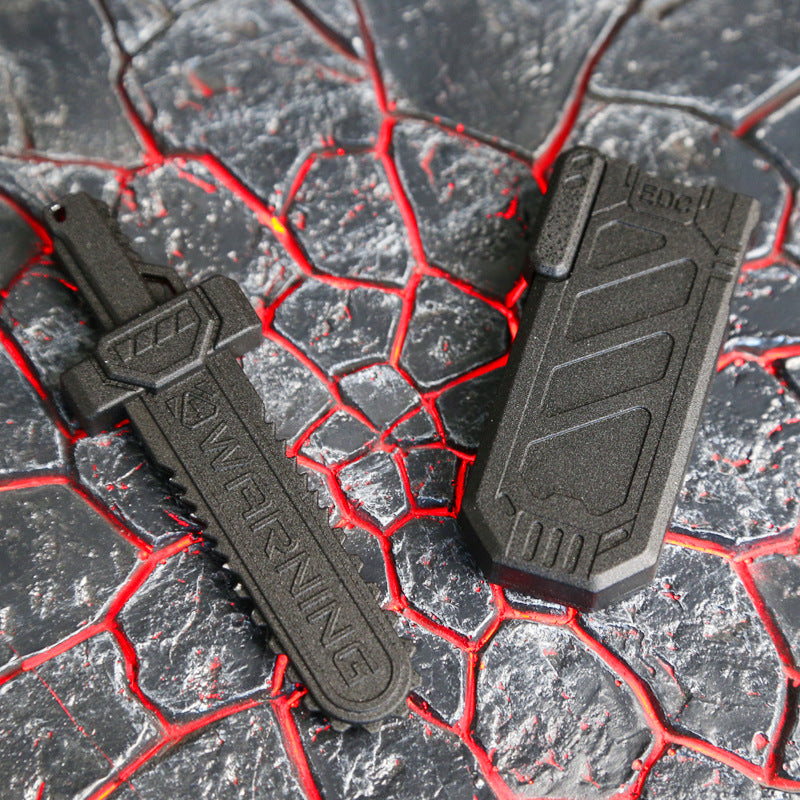 Cracking Sword EDC Pusher Card Decompression Toy