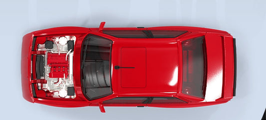 1/64 E30 Supreme Open Top Alloy Car Model