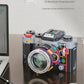 2164 Retro Camera Building Blocks Set