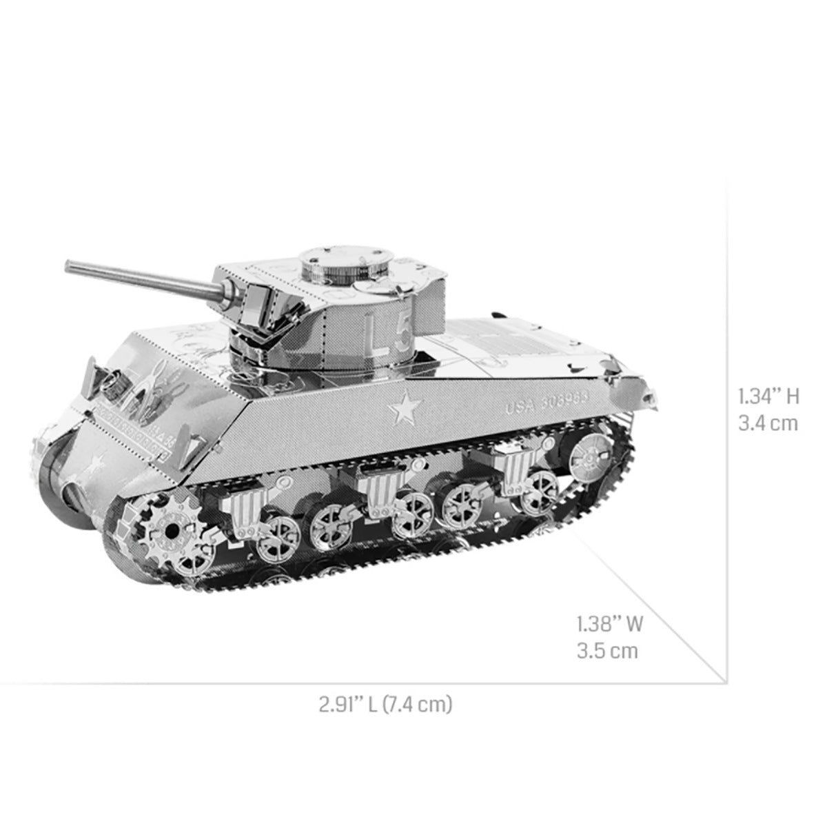 DIY Tank Handmade 3D Metal Puzzle