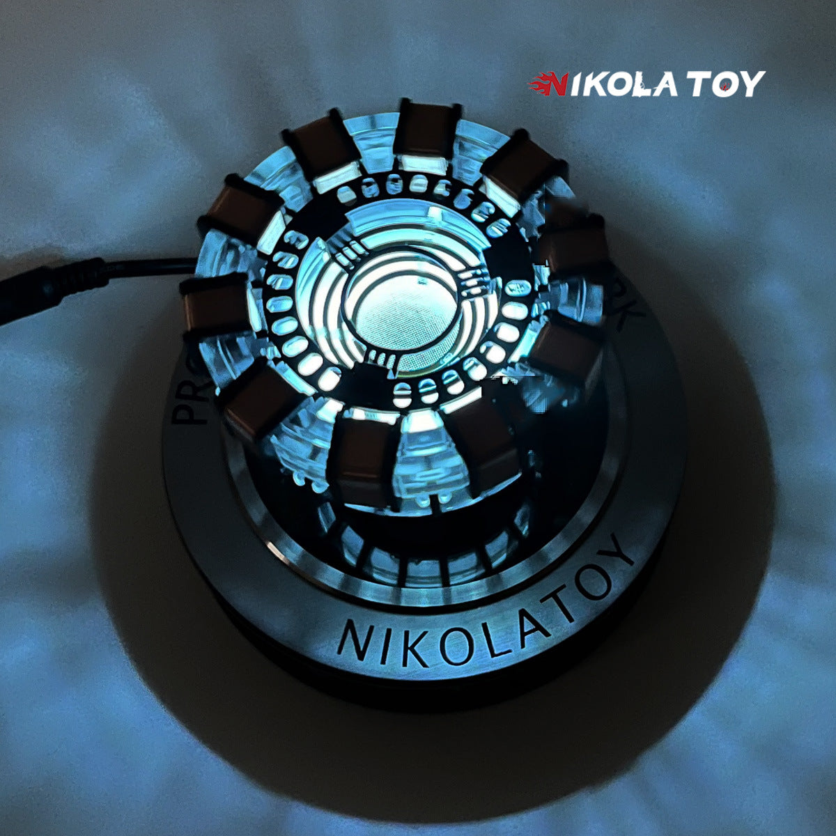 NIKOLATOY Iron Man Ark Reactor Magnetic Levitation Display Device