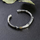 Retro Bamboo Open Bracelet