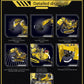 Yuxing 17070  Excavator Building Blocks Set