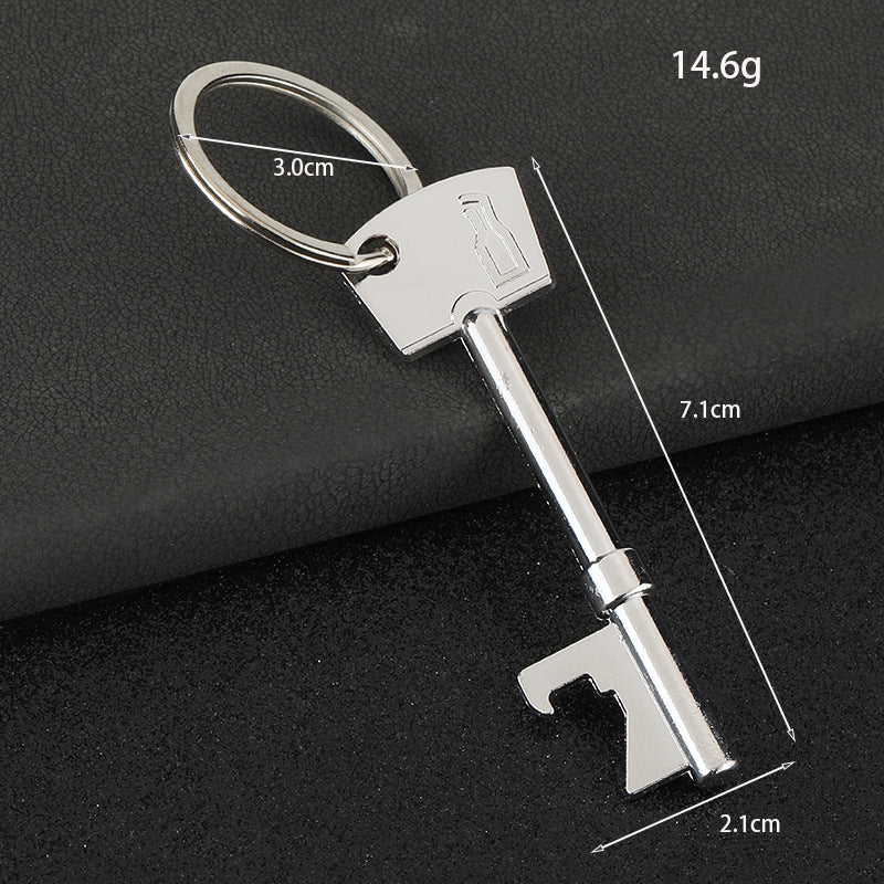 Multifunctional Beer Bottle Opener Keychain