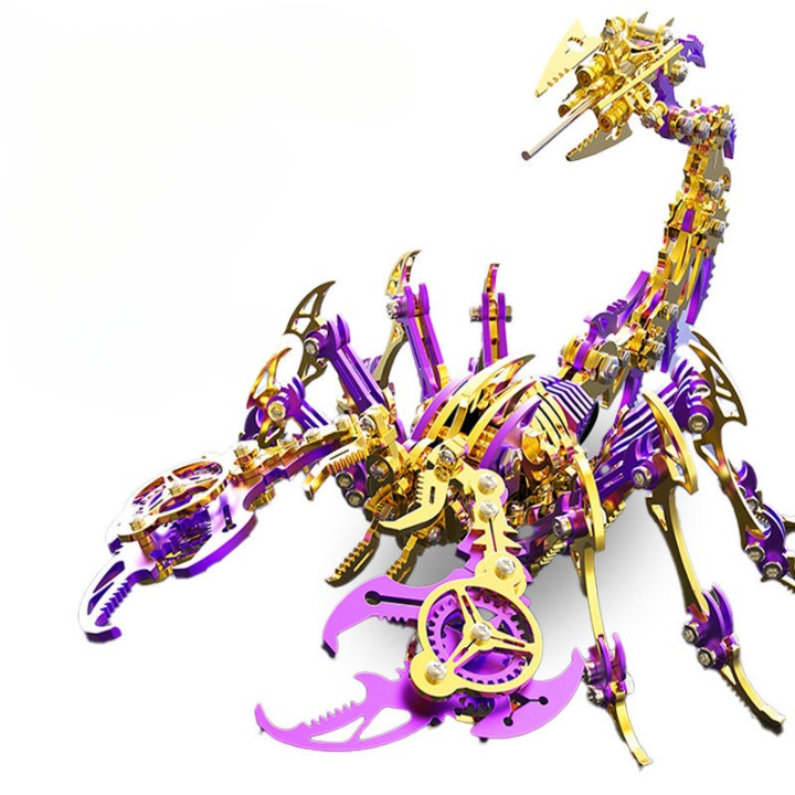 3D Mechanical  Metal Scorpion Model Assembly Kit
