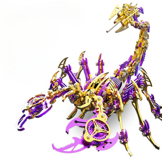 3D Mechanical  Metal Scorpion Model Assembly Kit