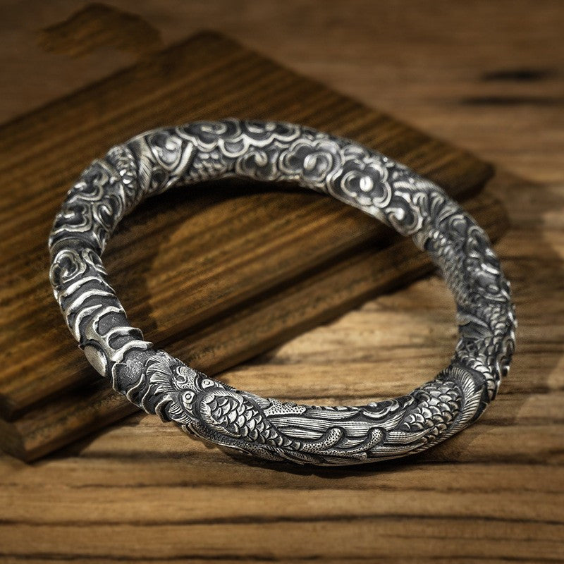 Retro Handmade Snowflake Bracelet