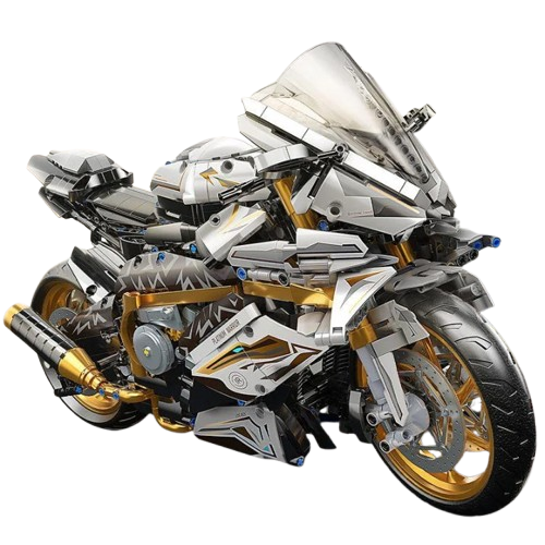 BMW Mechanical Racing Motorcycle Building Blocks Set