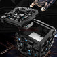 Mystery Black Box Mechanical Puzzle Building Blocks Model with Display Stand