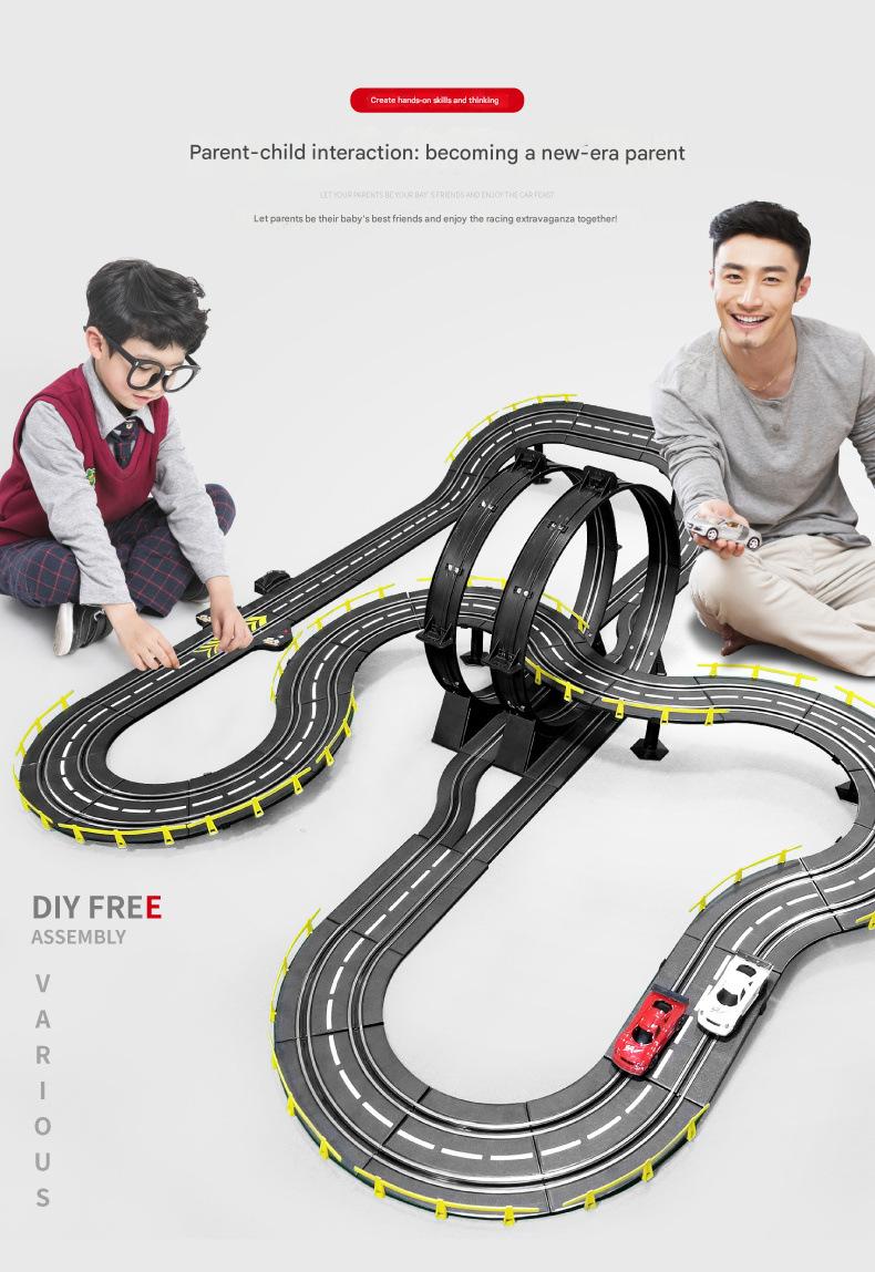 Double Remote Control Track Racing Car Set