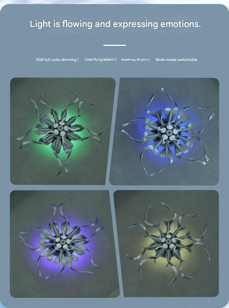 3D Cthulhu Mechanical Flower Desktop Ornament