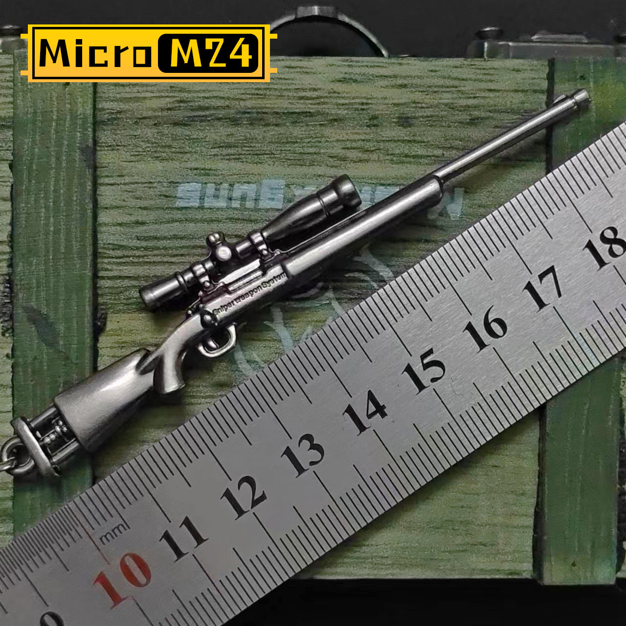 Mini Pubg Game Gun Keychain