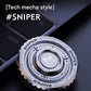 Stainless Steel Fingertip Gyro Ratchet Toy
