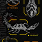 Dragon Zero Metal Mechanical Scorpion 3D Assembly Puzzle Model Kit