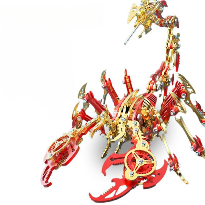 3D Mechanical  Metal Scorpion Model Assembly Kit