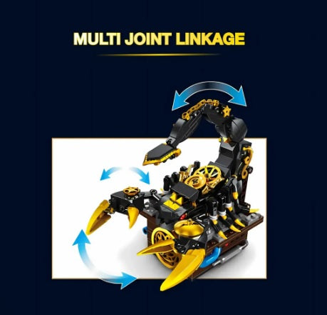 JD014 Mechanical Insect Scorpion Building Blocks Set