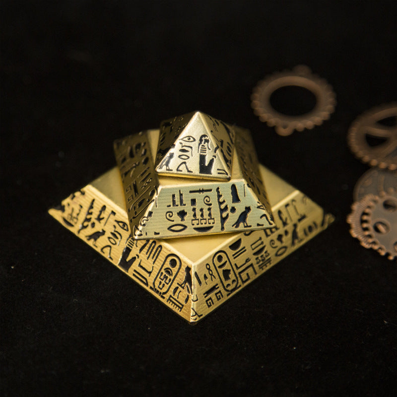 Pyramid Fingertip Gyro Toy