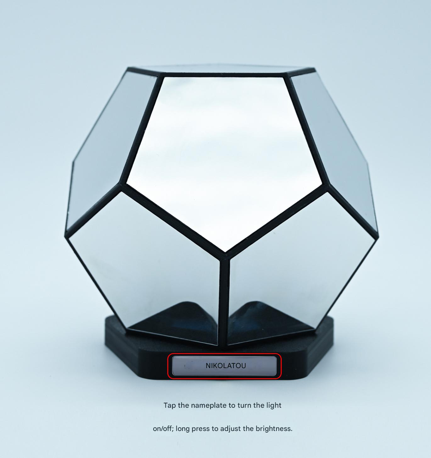 NIKOLATOY Cosmic Cube Multimedia Abyss Lamp