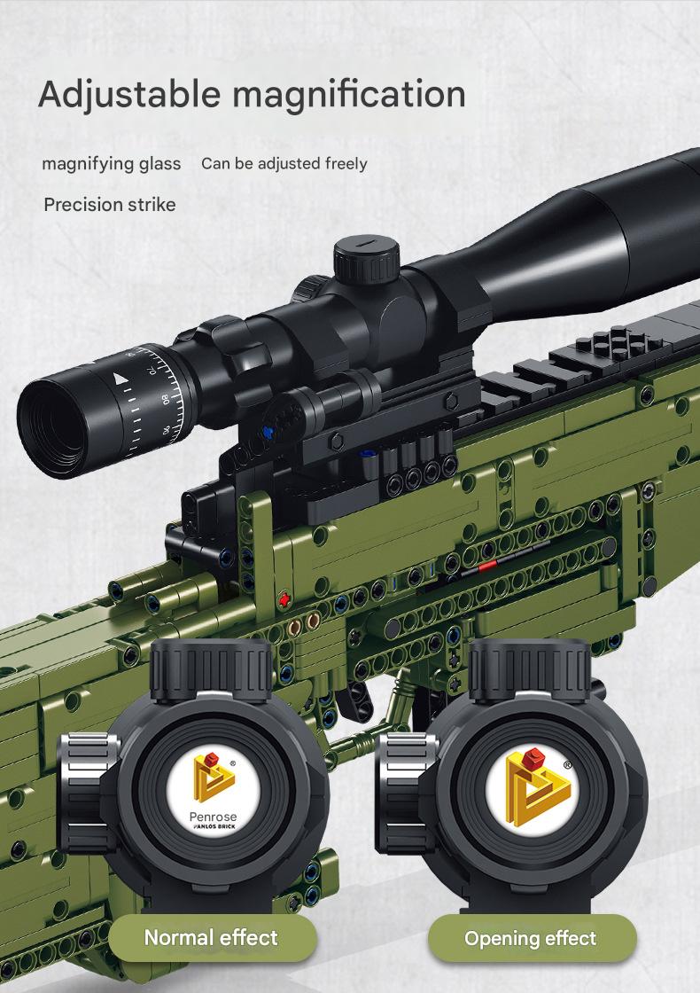 Panlos 670001 AWM Block Rifle Building Blocks Set