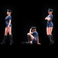 1:64 Police woman Doll Set