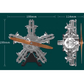 Electric Powered Aviation Five-Cylinder Star Engine Model Mechanical Assembly Toy