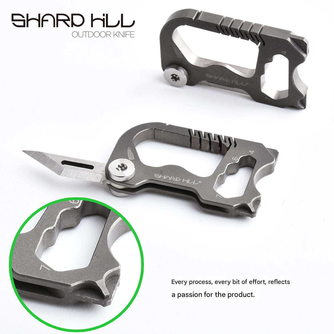 Folding Portable  Pendant Keychain