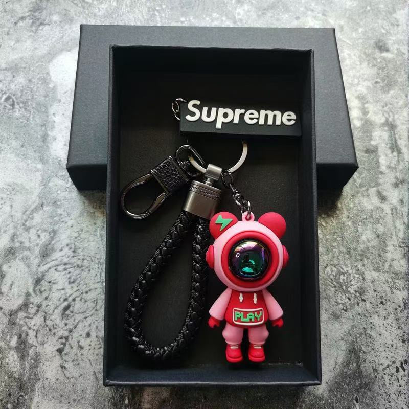 Luxury Astronaut Bear Keychain