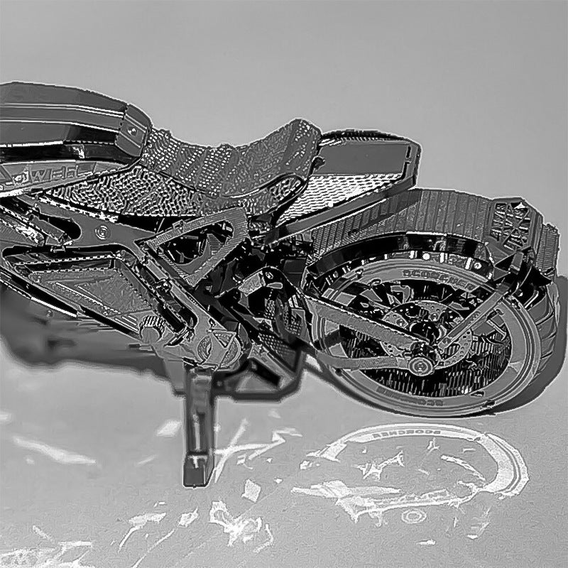 DIY Electric Motorcycle  3D Metal Puzzle