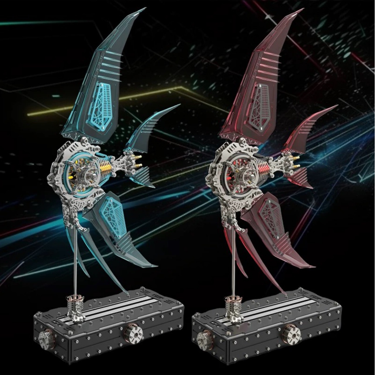 Fairy Fish Metal Stainless Steel Mechanical Model