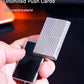 EDC Push Card Full Metal Click Coin Decompression Toy