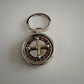 Rotatable Russian Roulette  Keychain