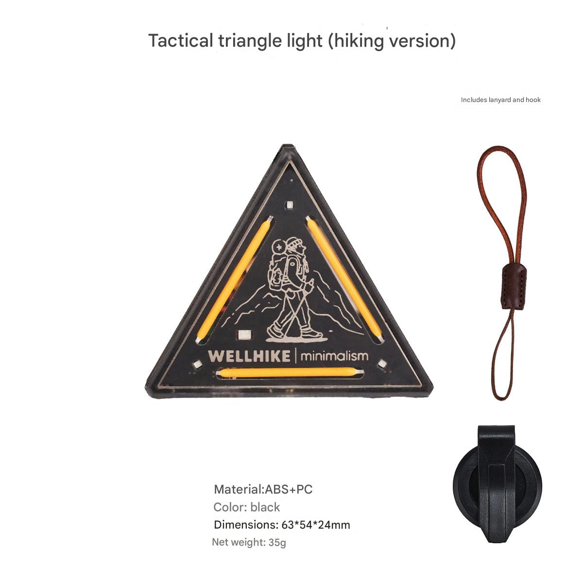 Multifunctional Triangle Camping Hanging Light