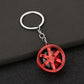 Car Wheel Keychain
