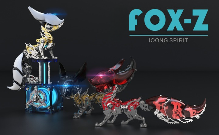 Fox 3D Metal Assembly Puzzle Kit